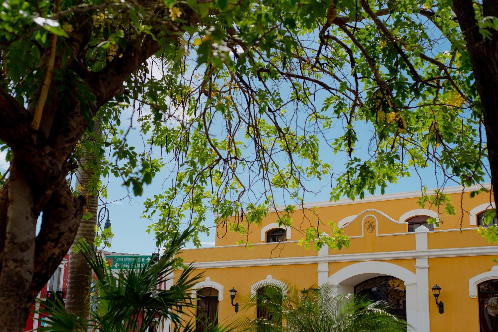 Hotel Plaza Campeche Bagian luar foto